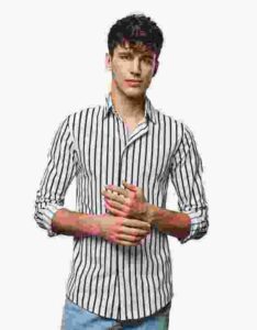Striped Slim Fit Shirt