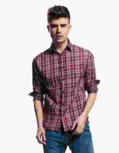 Male Checked Shirt