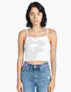 Cotton Knitted Tank Top